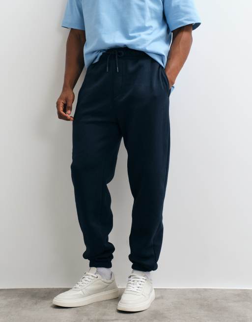 ASOS DESIGN - Essentials - Pantalon de jogging ajusté - Bleu marine, 2 de 5
