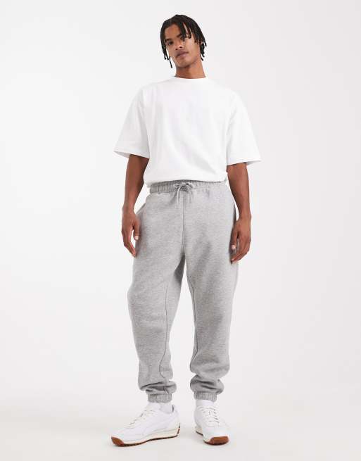 ASOS DESIGN - Essentials - Pantalon de jogging ajusté - Gris chiné , 2 de 5