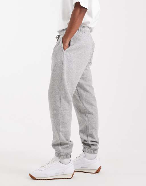 ASOS DESIGN - Essentials - Pantalon de jogging ajusté - Gris chiné , 3 de 5