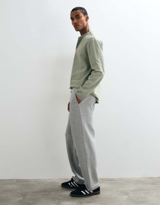 ASOS DESIGN - Essentials - Pantalon de jogging droit - Gris chiné, 2 de 5