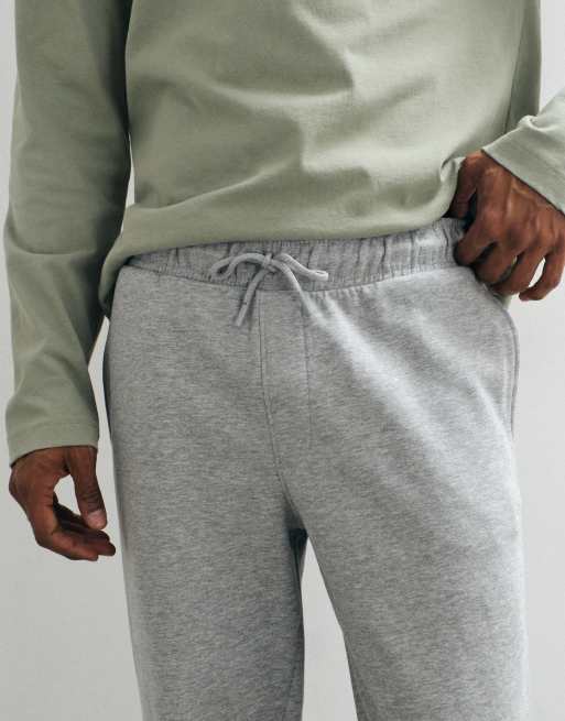 ASOS DESIGN - Essentials - Pantalon de jogging droit - Gris chiné, 3 de 5