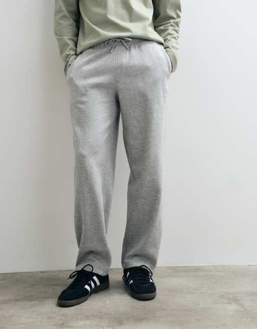 ASOS DESIGN - Essentials - Pantalon de jogging droit - Gris chiné, 4 de 5