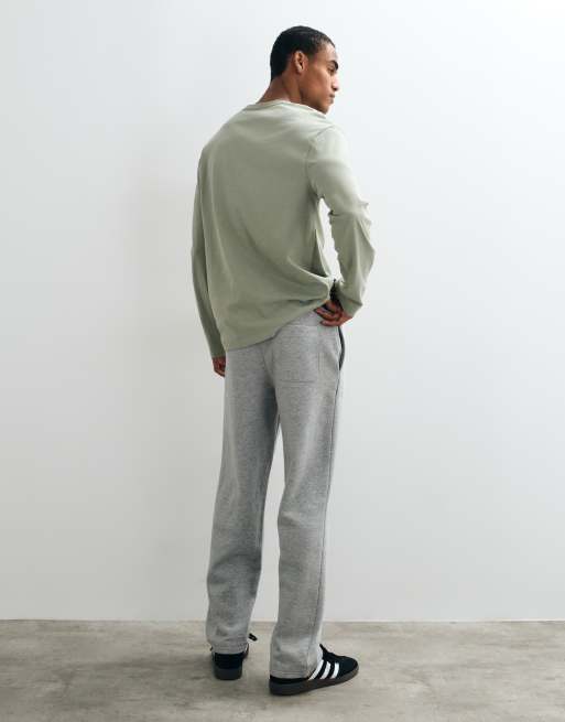 ASOS DESIGN - Essentials - Pantalon de jogging droit - Gris chiné, 5 de 5