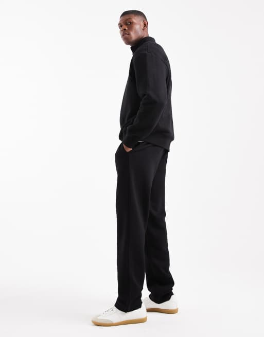 ASOS DESIGN - Essentials - Pantalon de jogging droit - Noir, 3 de 5