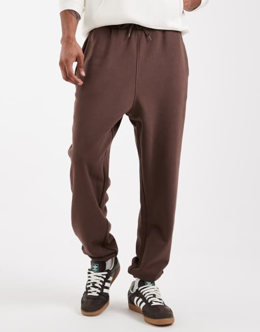 ASOS DESIGN - Essentials - Pantalon de jogging oversize - Marron , 2 de 5