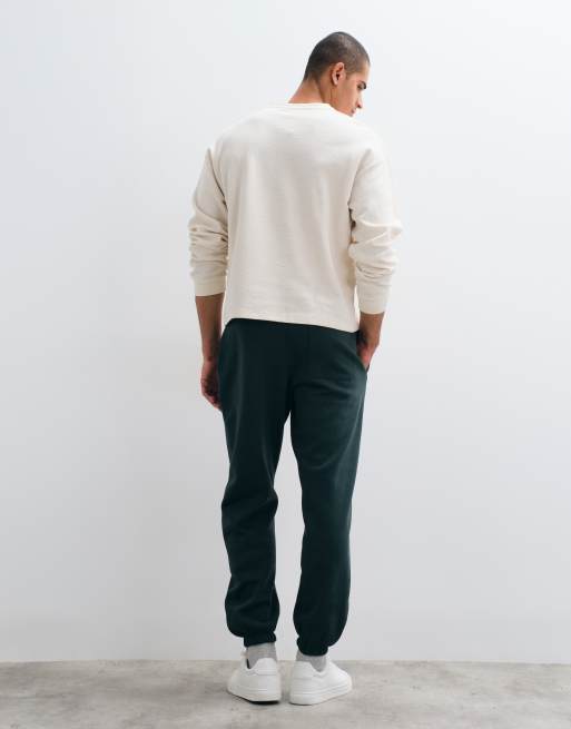 ASOS DESIGN - Essentials - Pantalon de jogging oversize - Vert foncé, 3 de 5