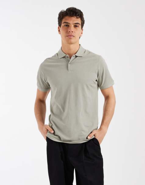 ASOS DESIGN - Essentials - Polo coupe classique en piqué - Kaki - view 1
