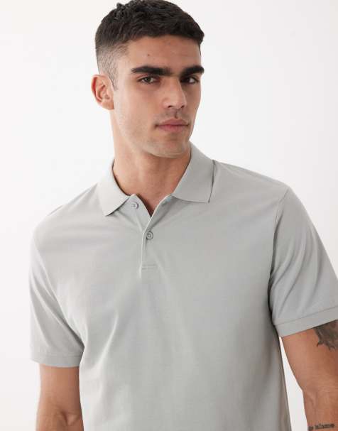 ASOS DESIGN - Essentials - Polo verde chiaro in piqué vestibilità classica - view 1