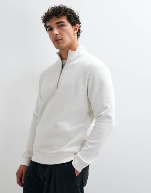 ASOS DESIGN essentials quarter zip sweatshirt, 5 of 5