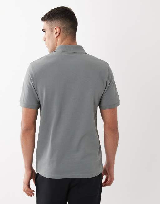 ASOS DESIGN - Essentials- Regular-fit piqué polo in middengroen, 2 van 5