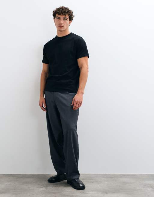 ASOS DESIGN Essentials regular fit t-shirt in black, 3 of 5