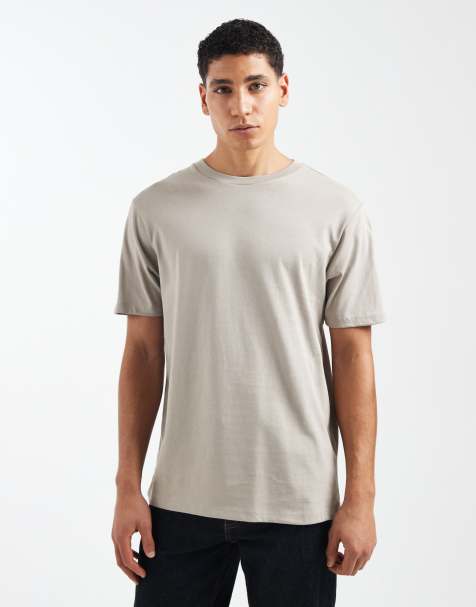 ASOS DESIGN - Essentials - Regular-fit T-shirt in bruin - view 1