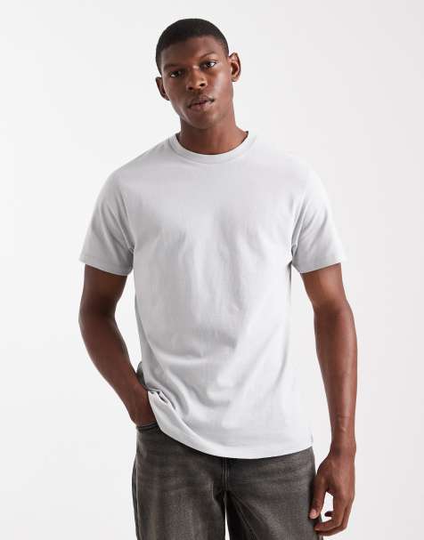 ASOS DESIGN Essentials regular fit T-shirt in gray - view 1