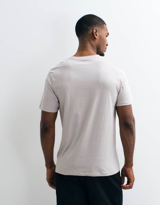 ASOS DESIGN Essentials regular fit t-shirt in grey, 3 of 5