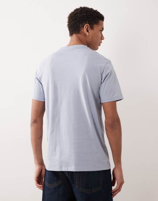 ASOS DESIGN Essentials regular fit t-shirt in light blue, 4 of 5