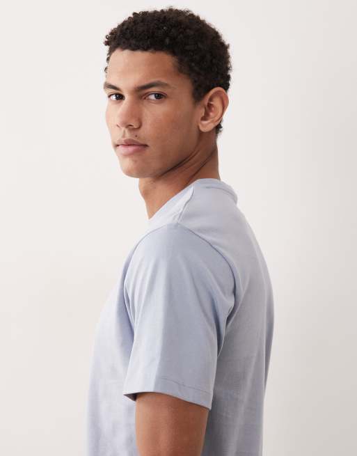 ASOS DESIGN Essentials regular fit t-shirt in light blue, 5 of 5