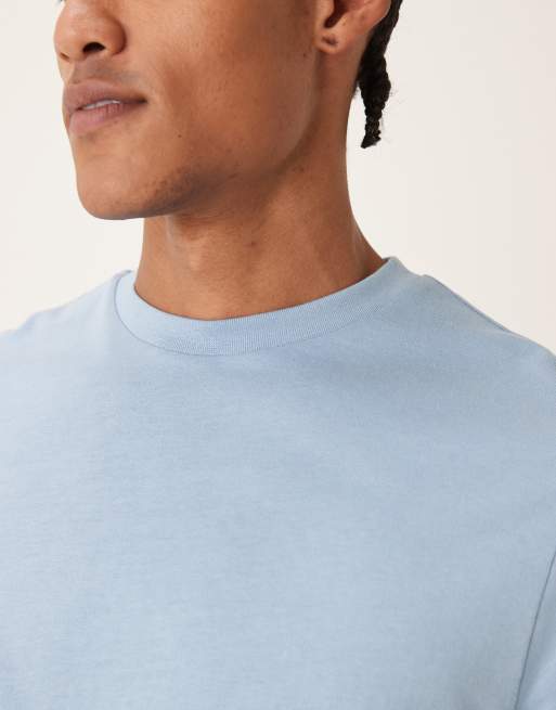 ASOS DESIGN Essentials regular fit T-shirt in light blue, 5 of 5