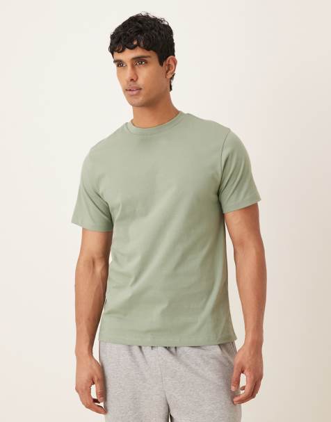 ASOS DESIGN Essentials regular fit t-shirt in light green - view 1