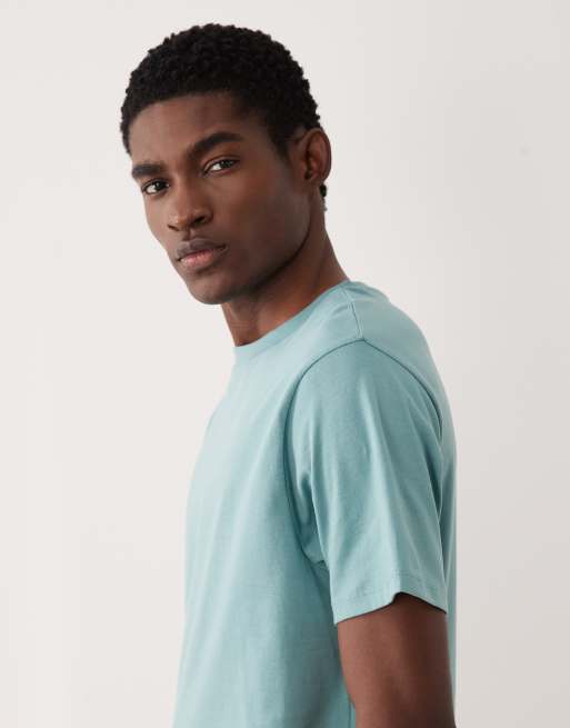 ASOS DESIGN Essentials regular fit T-shirt in light green, 4 of 5