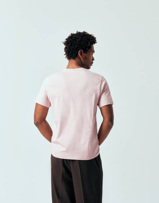ASOS DESIGN Essentials regular fit t-shirt in light pink, 4 of 5