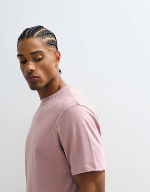 ASOS DESIGN Essentials regular fit t-shirt in light pink, 2 of 9