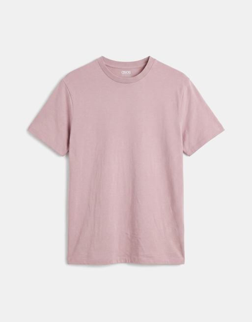 ASOS DESIGN Essentials regular fit t-shirt in light pink, 6 of 9