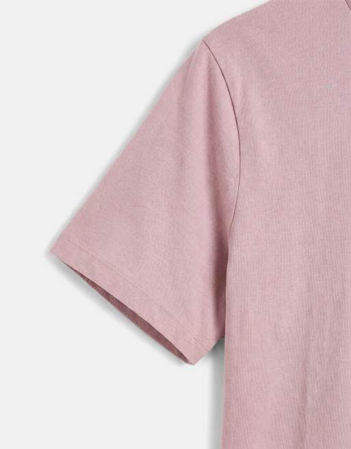 ASOS DESIGN Essentials regular fit t-shirt in light pink, 9 of 9