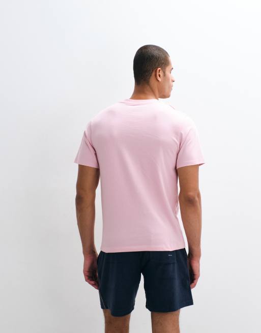 ASOS DESIGN Essentials regular fit t-shirt in pink, 5 of 5