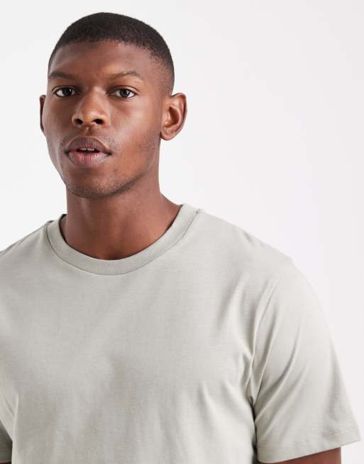 ASOS DESIGN Essentials regular fit t-shirt in sage, 5 of 5