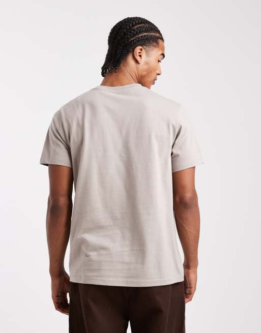 ASOS DESIGN Essentials regular fit t-shirt in stone , 3 of 5