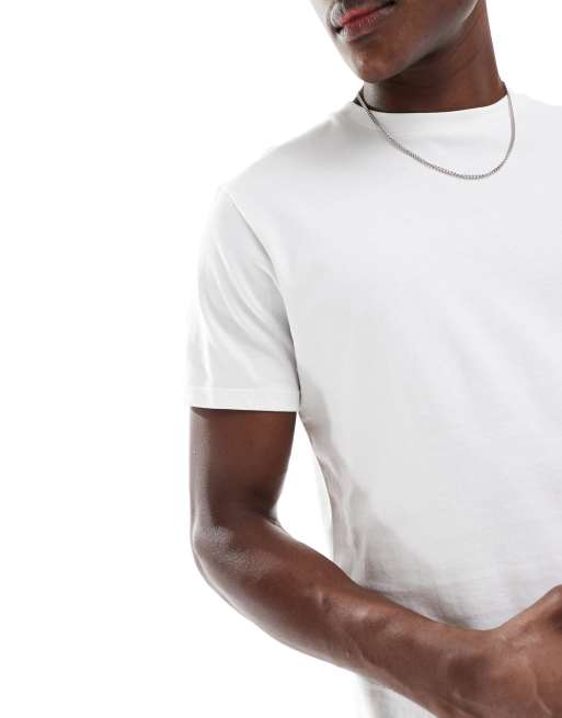ASOS DESIGN Essentials regular fit T-shirt in white, 2 of 4