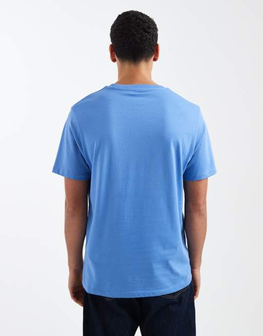 ASOS DESIGN - Essentials - Regular-fit T-shirt met ronde hals in blauw, 3 van 5