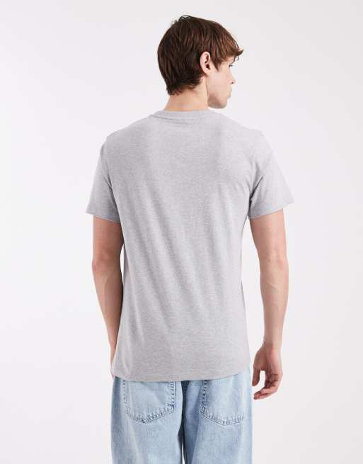 ASOS DESIGN Essentials regular fit t-shirt with regular fit in grey marl, 3 of 5