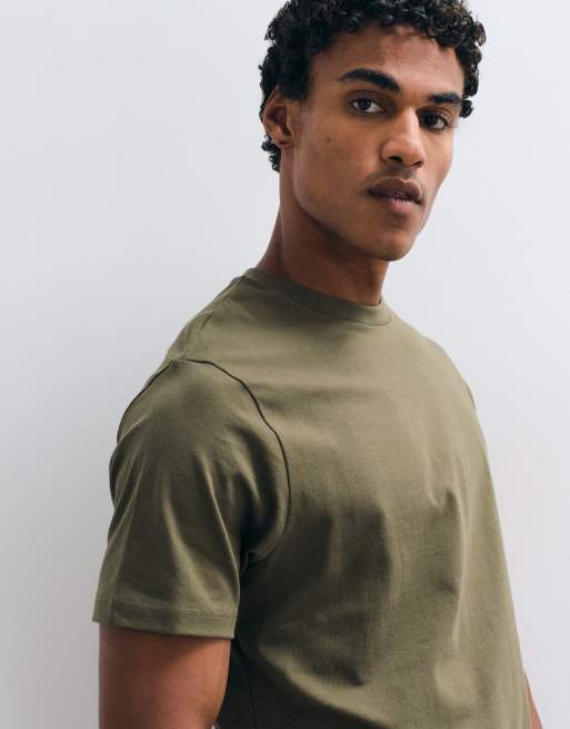 ASOS DESIGN Essentials regular fit t-shirt with regular fit in khaki, 5 of 5