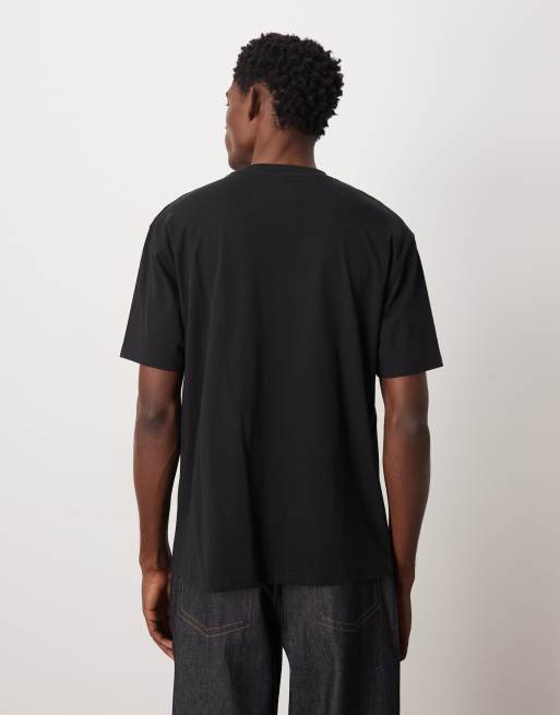 ASOS DESIGN essentials relaxed crew neck t-shirt in black, 3 of 5