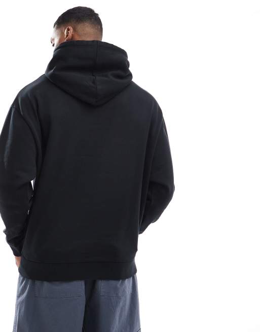 ASOS DESIGN - Essentials - Ruimvallende hoodie in zwart