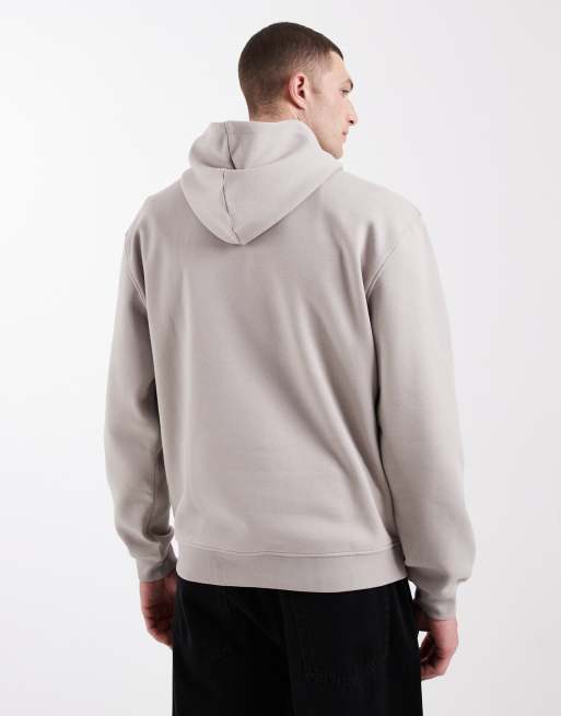 ASOS DESIGN essentials relaxed hoodie in gray, 3 of 5