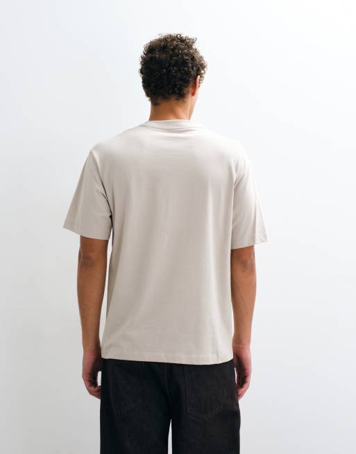 ASOS DESIGN Essentials relaxed t-shirt in beige, 5 of 5