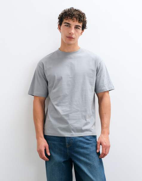 ASOS DESIGN Essentials relaxed T-shirt in gray - view 1