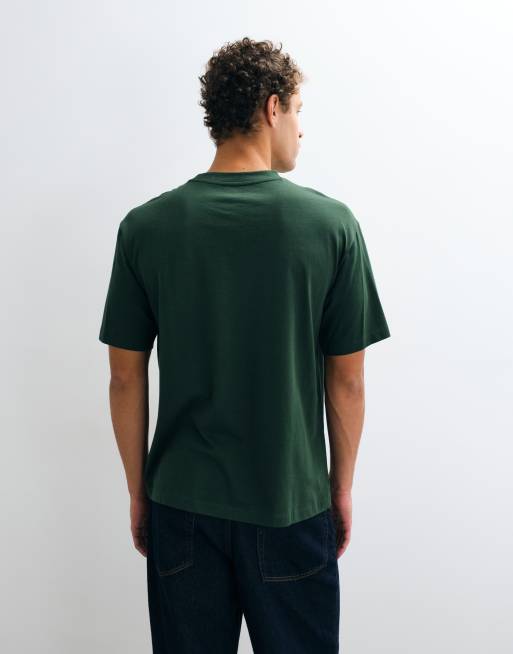 ASOS DESIGN Essentials relaxed t-shirt in green, 5 of 5