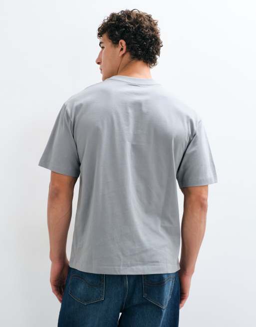 ASOS DESIGN Essentials relaxed t-shirt in grey, 5 of 5