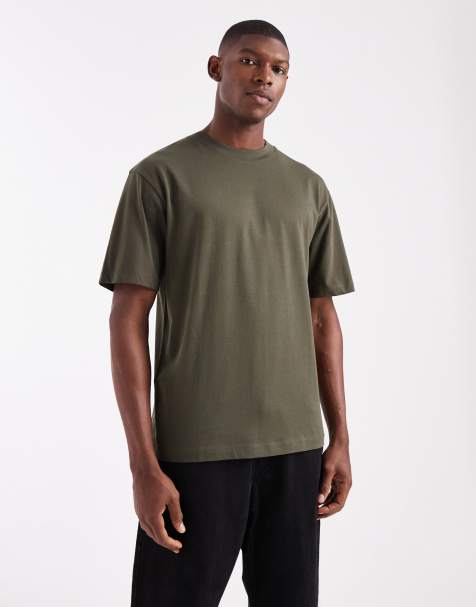 ASOS DESIGN essentials relaxed T-shirt in khaki - view 1