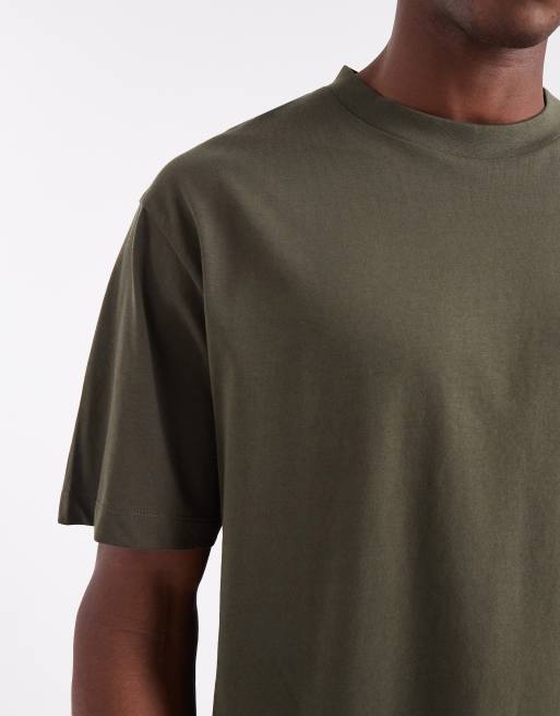 ASOS DESIGN Essentials relaxed t-shirt in khaki, 5 of 5