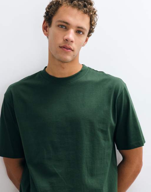 ASOS DESIGN essentials relaxed t-shirt in khaki, 4 of 5