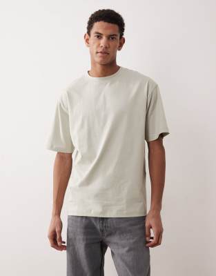 Asos Design Essentials Relaxed T-shirt In Neutral