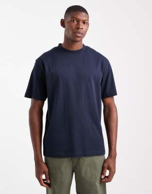 Asos Design Essentials Relaxed T-shirt In Blue