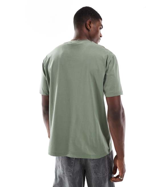 ASOS DESIGN essentials relaxed T-shirt in sage, 4 of 4