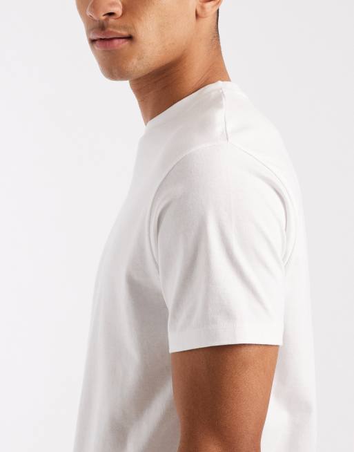 ASOS DESIGN - Essentials - Set van 3 regular-fit T-shirts in wit, 4 van 5