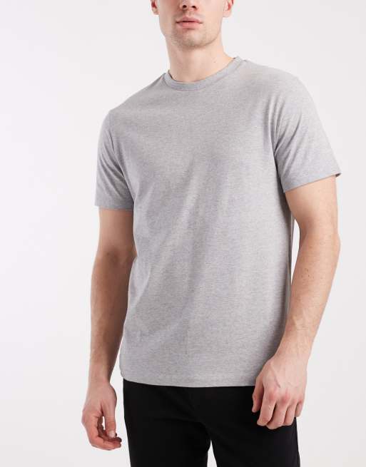ASOS DESIGN - Essentials - Set van 5 regular-fit T-shirts in multi, 2 van 5