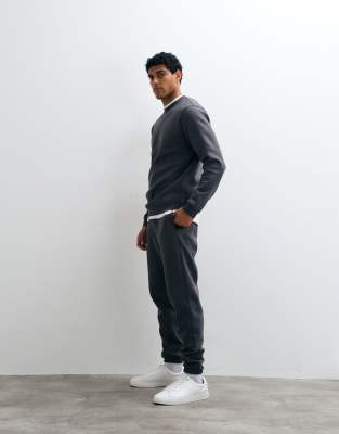 Asos Design Essentials Slim Fit Sweatpants In Multi